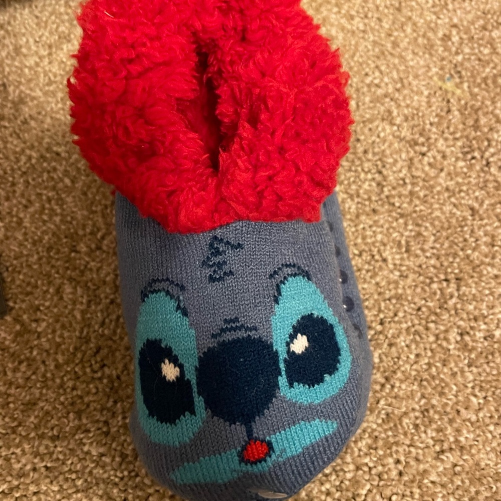 Disney, Stitch Slippers- Brand new